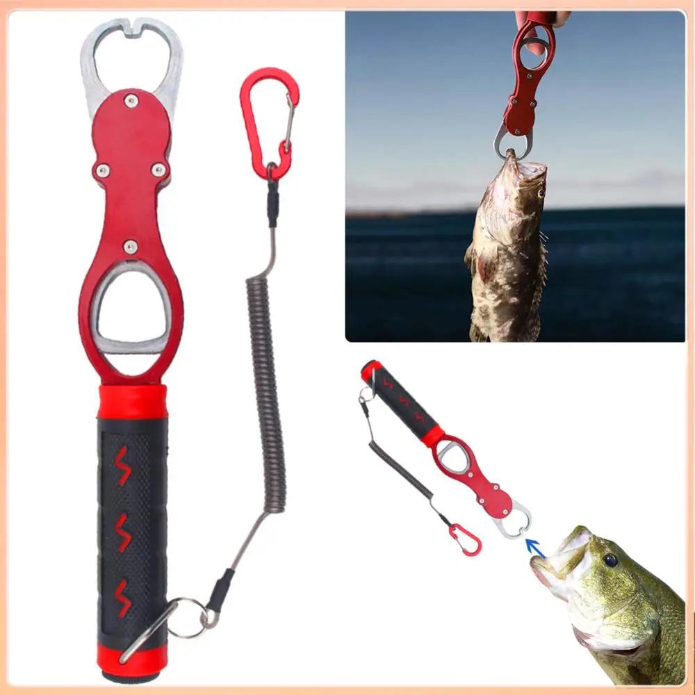Pince à lèvres de poisson avec échelle et ligne - Outil professionnel pour pêcheurs experts