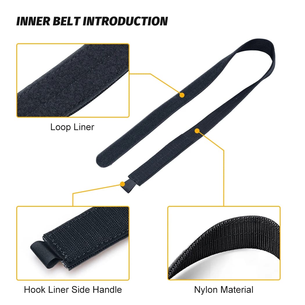 Ceinture tactique MOLLE 2 pouces quick release IDOGEAR - Accessoire pêche chasse durable 3429