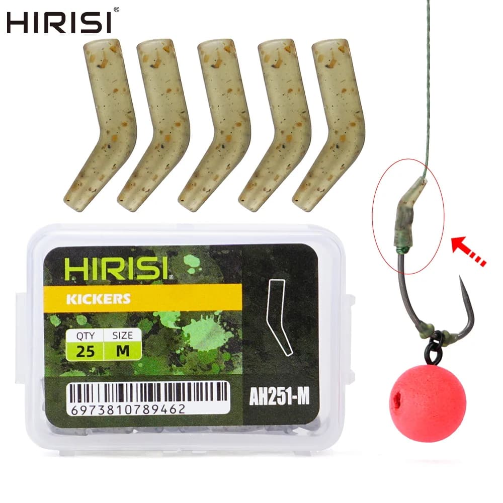 25 kickers D-rig et aligneurs anti-emmêlement pour montages carpe - Accessoires France