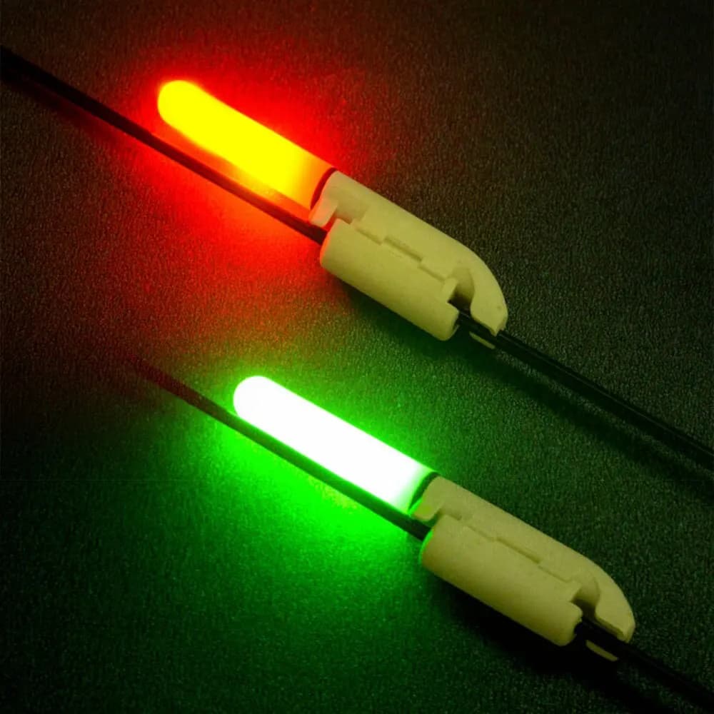 Canne lumineuse LED CR425 rechargeable USB pour pêche nocturne - Lampe fluorescente brillante