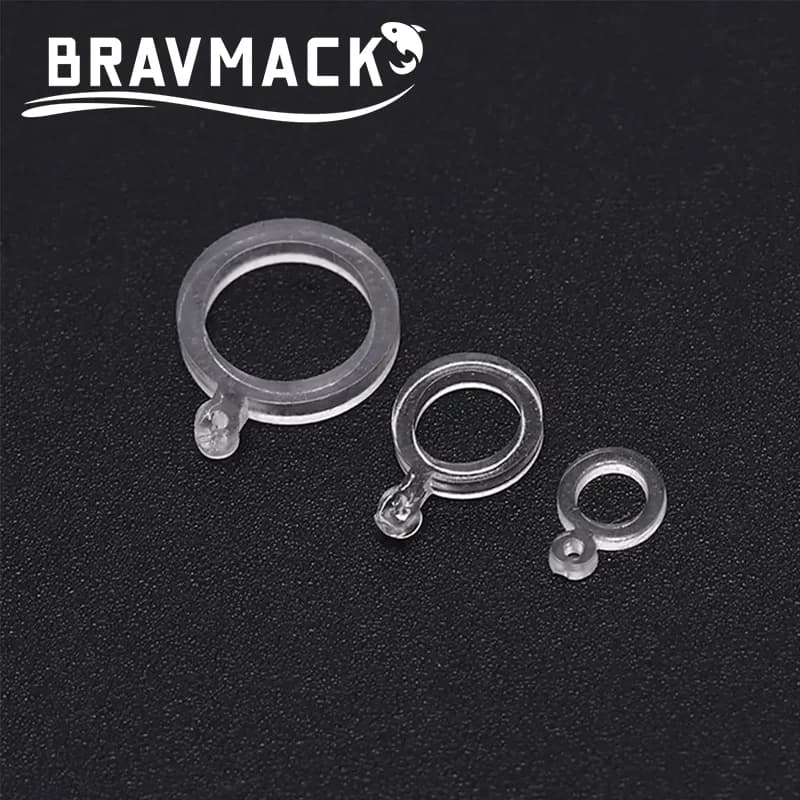 100 bandes amorces blanches pour pêche à la carpe, idéales pour pellets et appâts, lot de 100 pièces