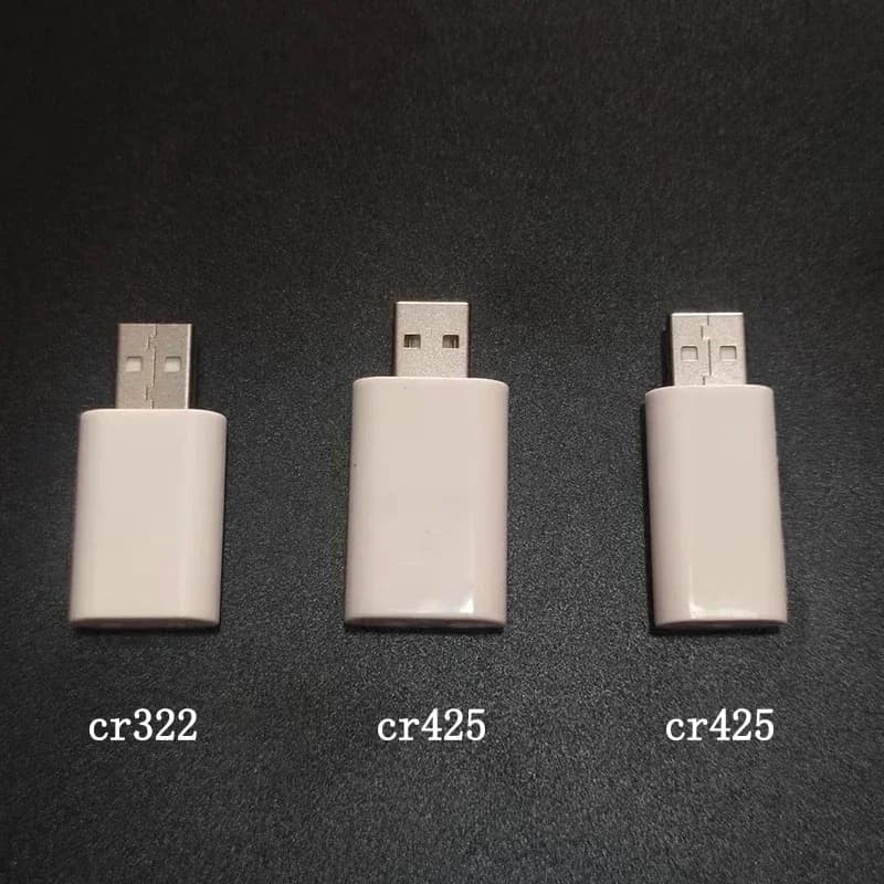 Chargeur USB pour batteries CR425 CR322 flotteurs lumineux - recharge rapide équipement pêche électronique