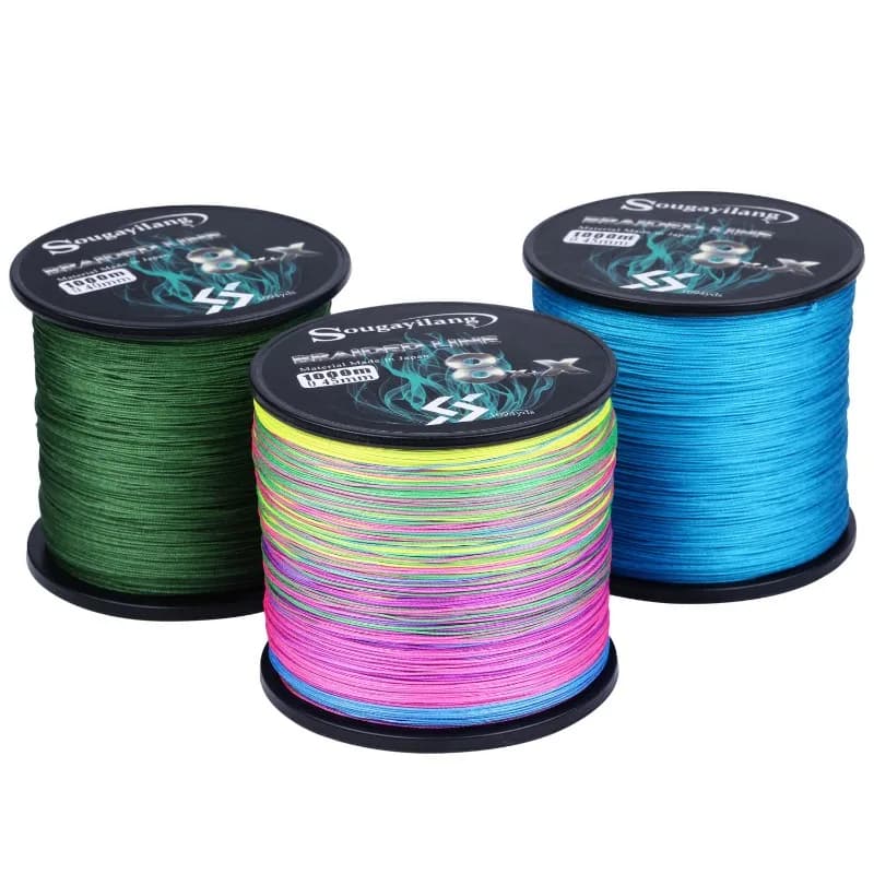 Ligne pêche PE 9 brins Sougayilang 300m-1000m - Multifilament pour carpe - Outil pesca professionnel