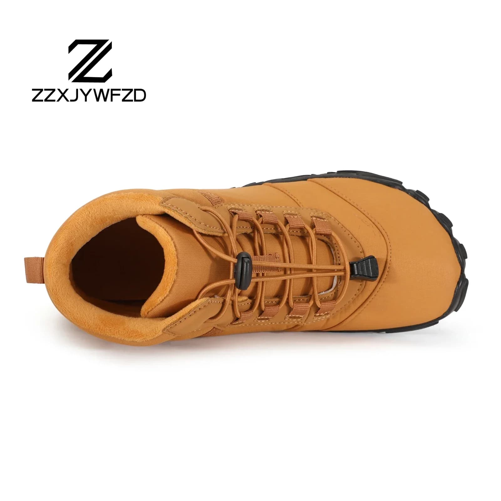 Bottes d'hiver pêche homme femme imperméables avec fourrure antidérapantes pour pêche hivernale