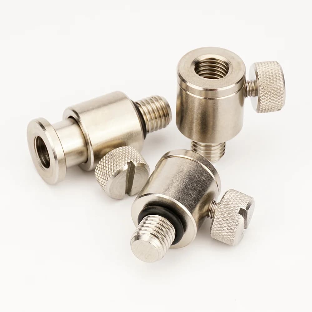 Connecteur rapide Hirisi AQ204 pour supports pêche - Accessoire alarmes et buzzer bars