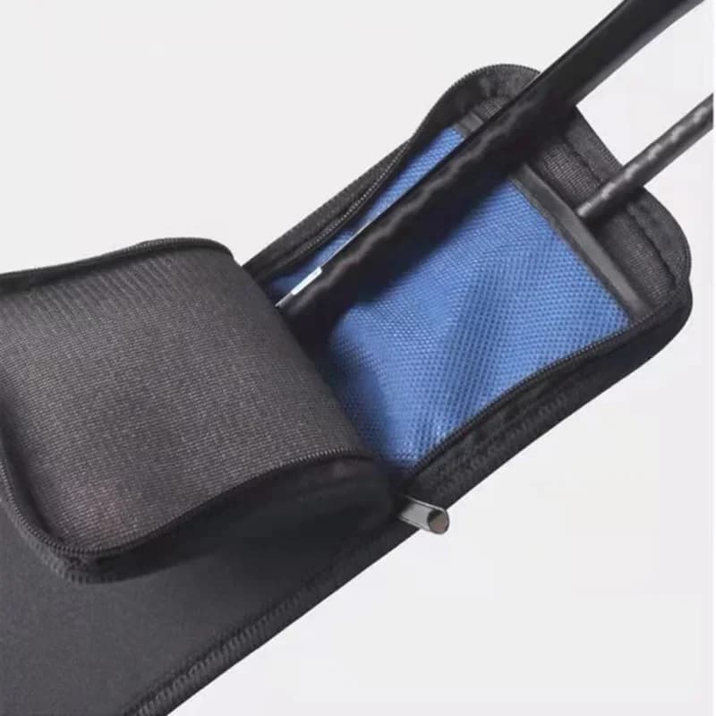 Étui de protection pliable pour canne à pêche simple ou double couche tailles 80 à 170 cm A637