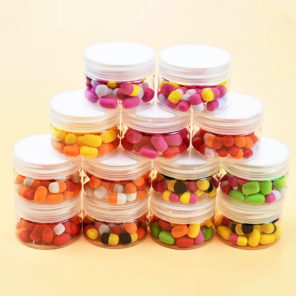 30 flotteurs boilies pour pêche carpe - accessoires montage hair rig method feeder appâts flottants