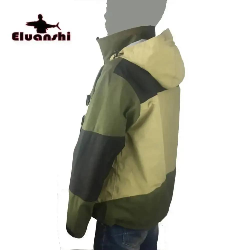 Veste de pêche wader respirante ELUANSHI - Imperméable pour pêche à la mouche