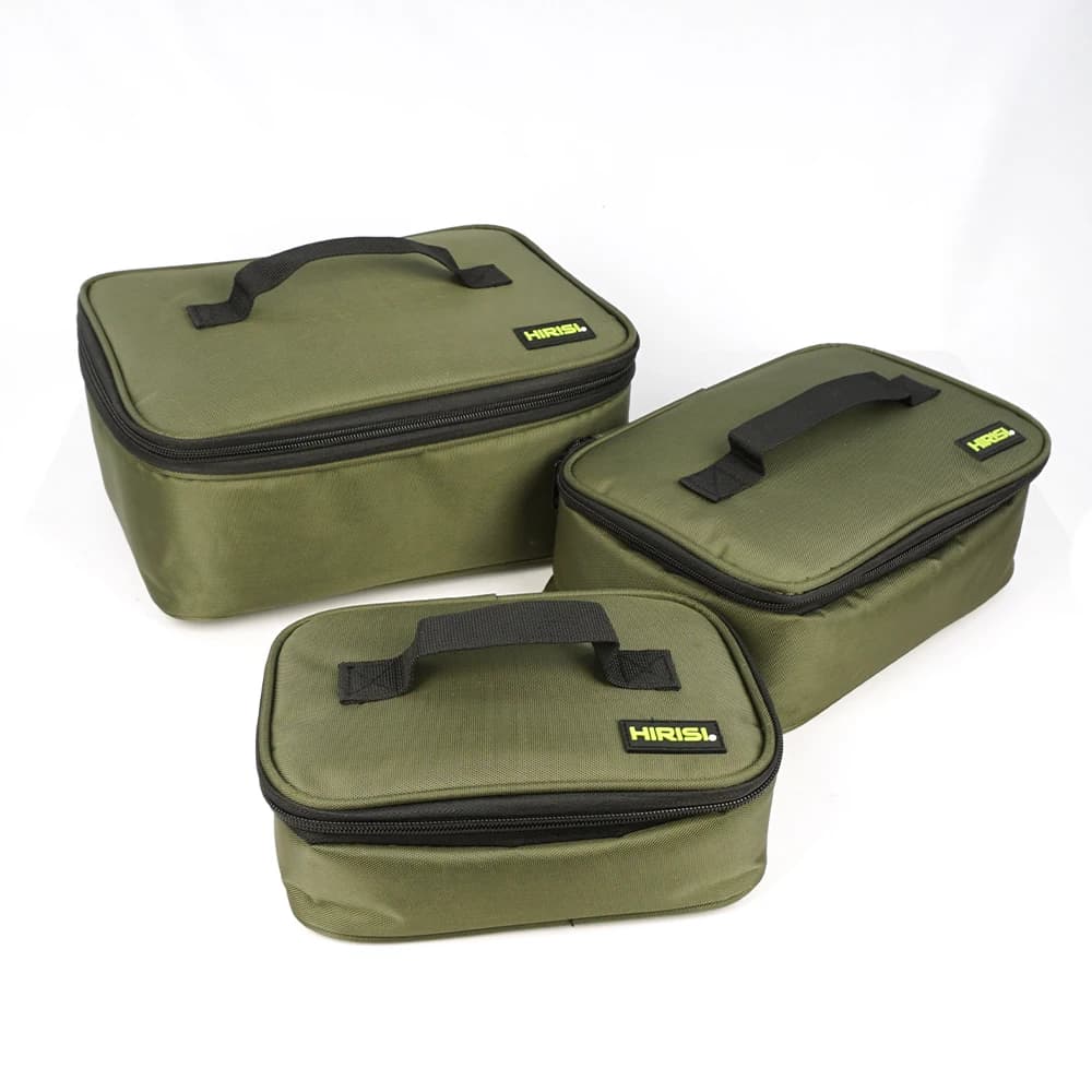 Sac carpe Hirisi grande capacité étanche PVC Oxford avec multiples poches pour moulinets et accessoires