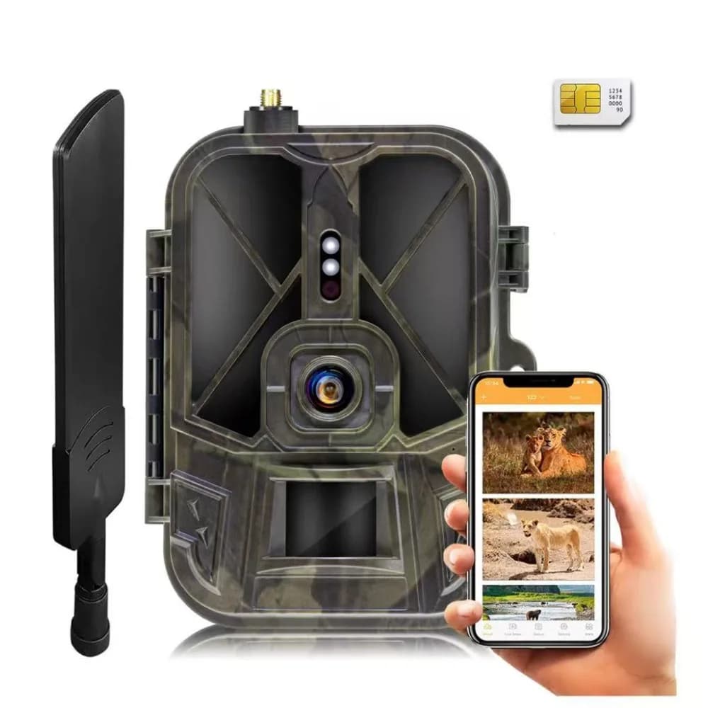 Suntekcam HC-940Pro-Li 4K 120MP étanche IP65 4G LTE - Streaming live cloud gratuit et contrôle APP