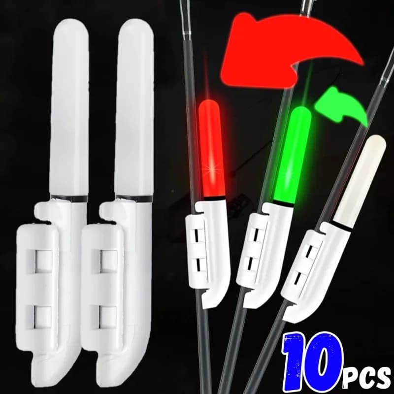 Bâton lumineux LED amovible pour canne à pêche - accessoire pêche nocturne étanche CR425