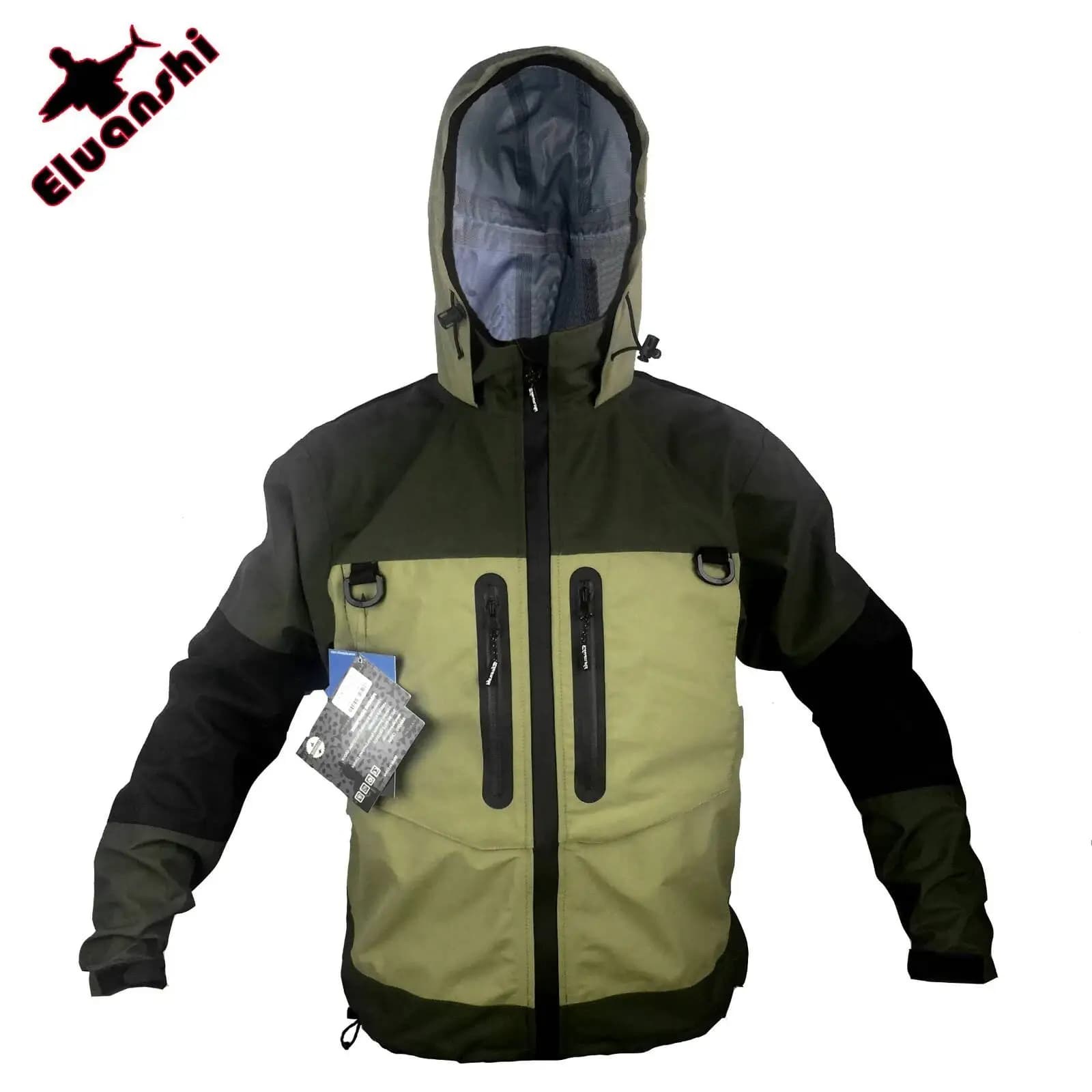 Veste de pêche fly étanche et respirante Eluanshi pour wading et vêtements de pêche