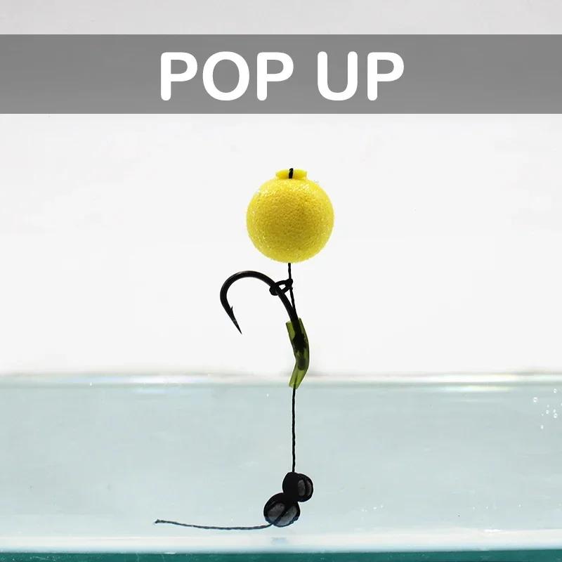 Bouillettes flottantes 15 pièces 12mm/14mm - Pour pêche carpe rig chod zig method feeder - Accessoires