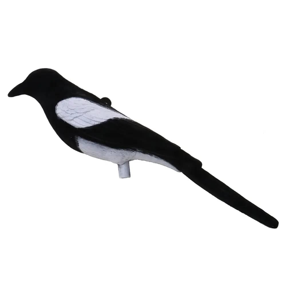 Leurre d'oiseau artificiel à plumes pour pie - Accessoire de chasse et décoration intérieure