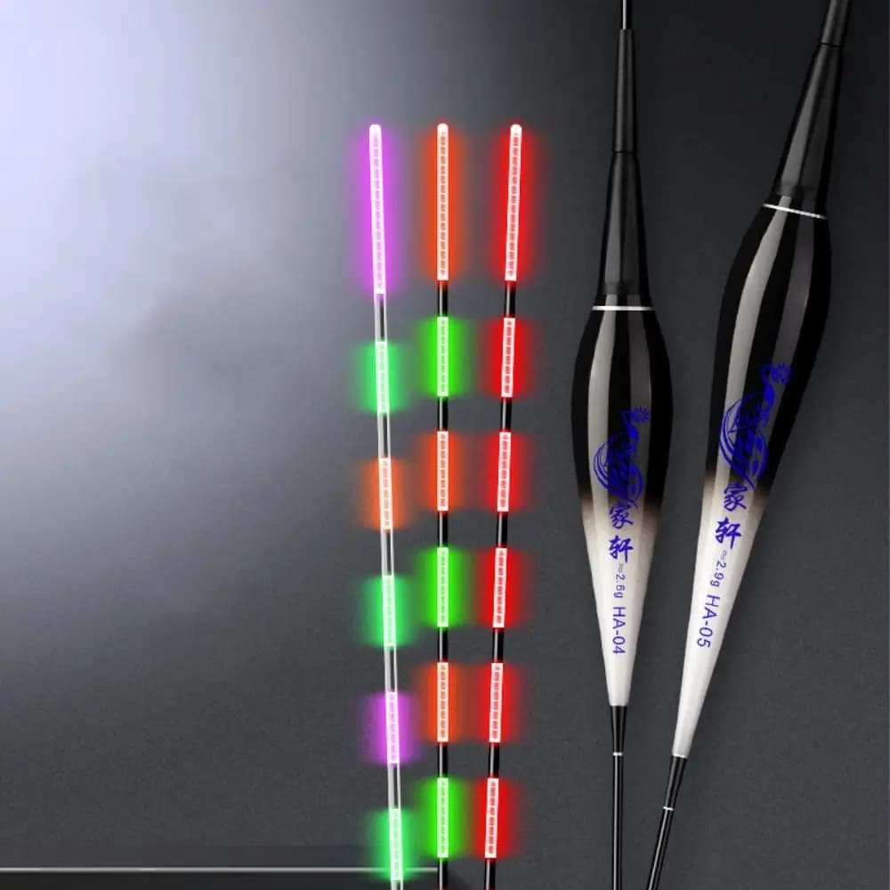 Flotteur lumineux électronique épais sensible avec queue longue pour détection optimale des touches
