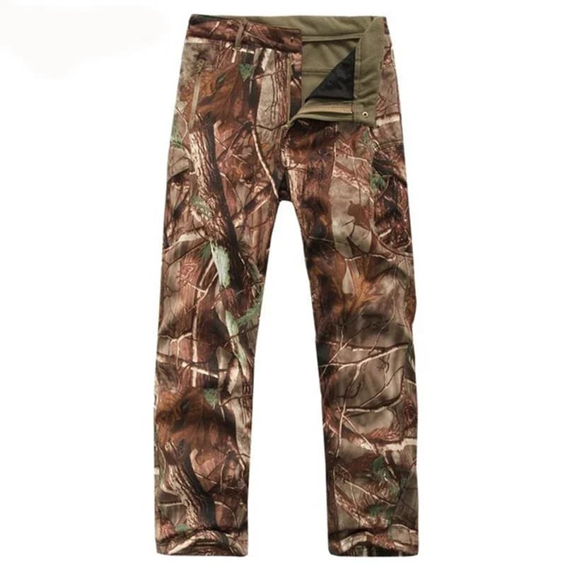 Pantalon de chasse camouflage TAD peau de requin imperméable coupe-vent randonnée alpinisme