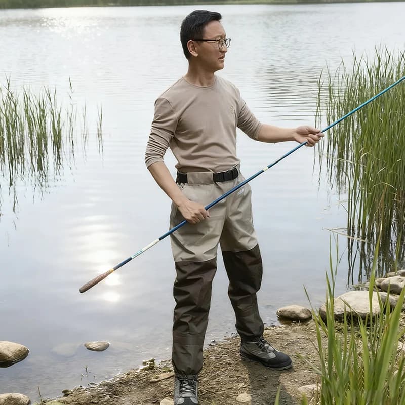 Waders de pêche respirants et imperméables, combinaison cuissarde pour la pêche à la mouche et la chasse