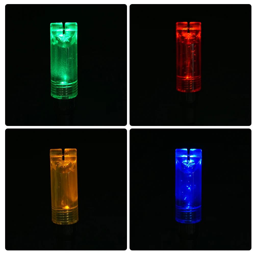 Indicateur de touche LED Hirisi pour pêche à la carpe - Swinger Drop Off Indicator B2032 métal souple