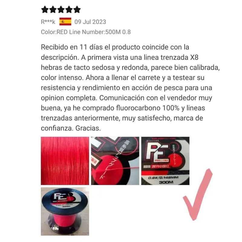 Ligne de pêche tressée ZUKIBO Firebird X8 8 brins, haute qualité multifilament pour pêche en mer