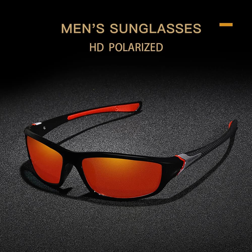 Lunettes de soleil polarisées sport pêche vélo - Protection UV 400 hommes femmes extérieur