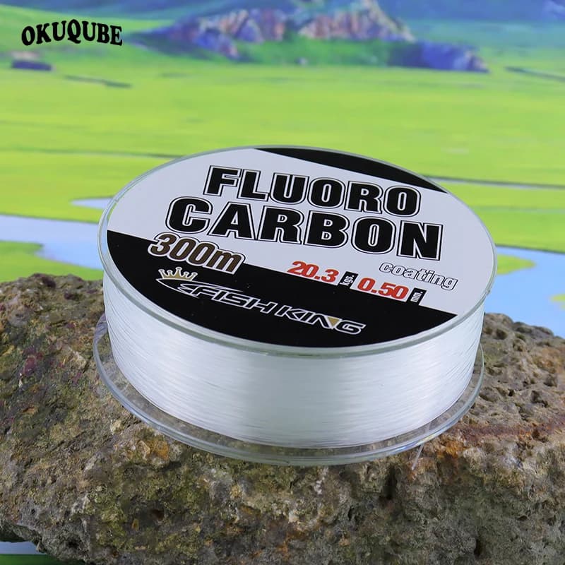 Ligne nylon monofilament fluorocarbone coating 0.3-0.5mm - qualité mer haute résistance