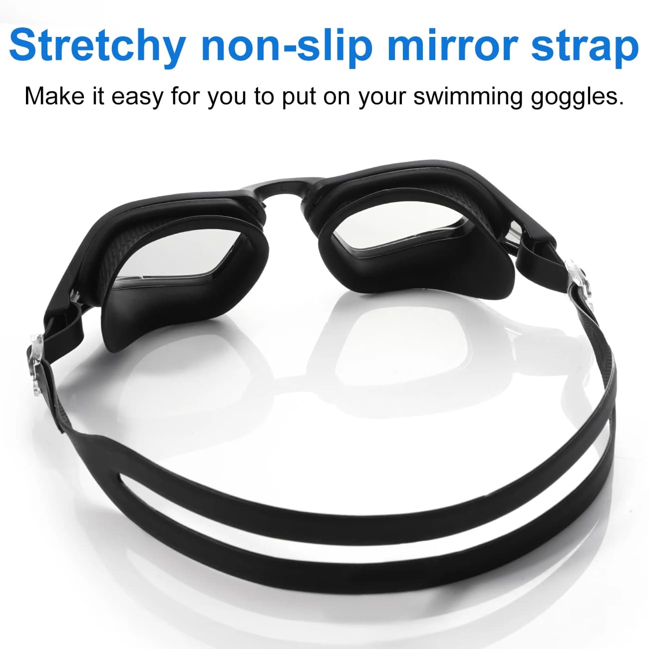 Lunettes de natation anti-buée UV protection vision claire étanche pour pêche en mer
