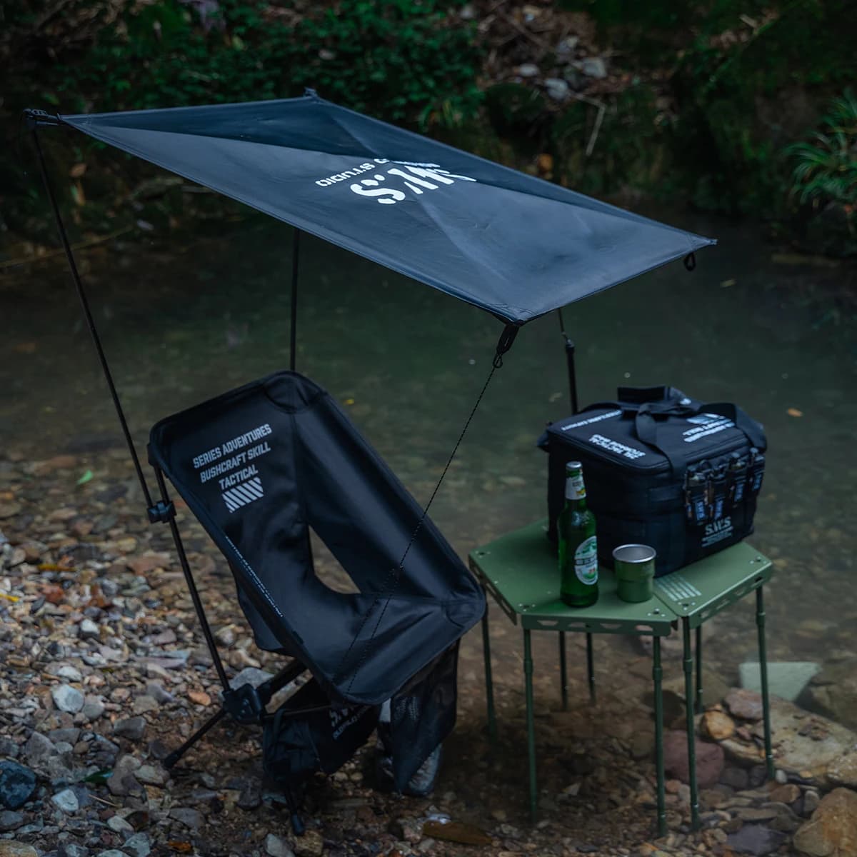 Chaise de camping portable Wellhike ultra-légère pliable pour randonnée pêche plage et montagne