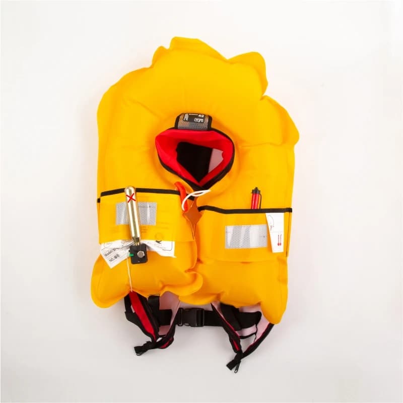 Gilet de sauvetage gonflable pêche adulte - Veste de flottaison manuelle/automatique CE 150N 100N