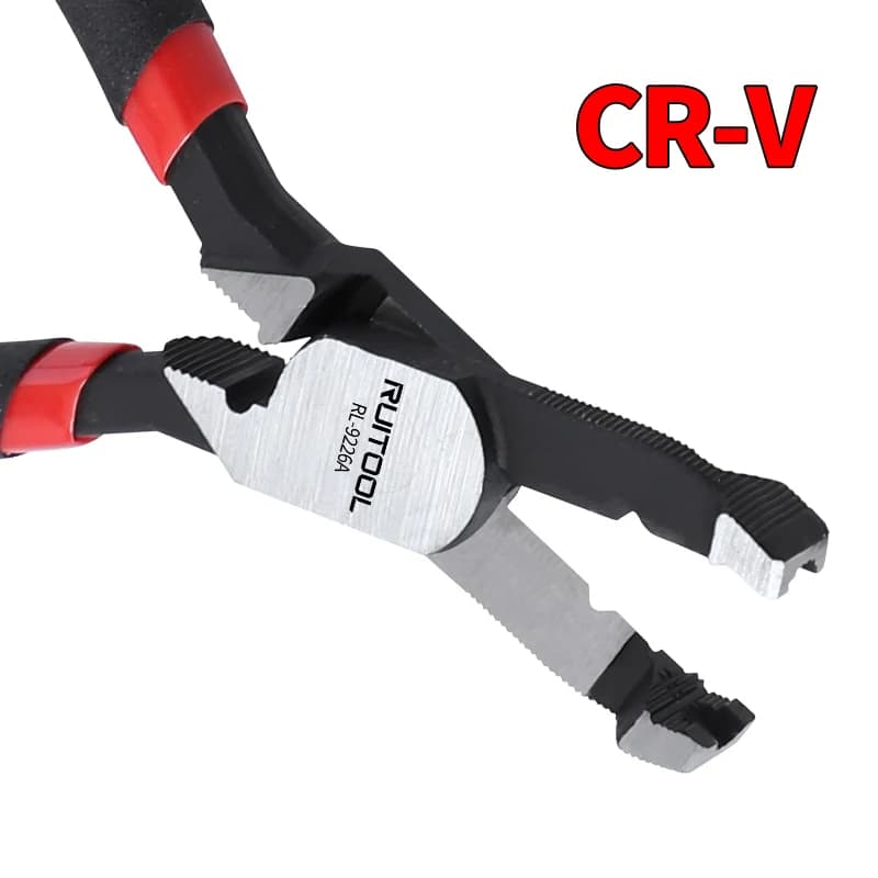 Pince extracteur de vis 5.9'' pour pêche - Mâchoires antidérapantes acier carbone pour matériel pêche