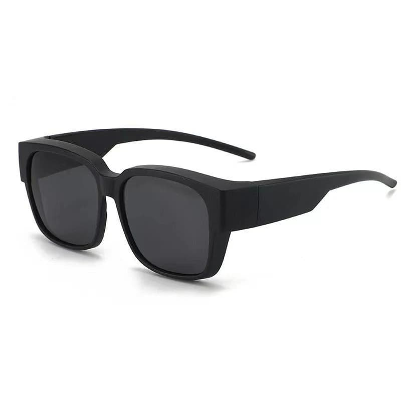 Lunettes polarisées couvrantes sur lunettes de vue - Portable pêche conduite vintage Homme Femme