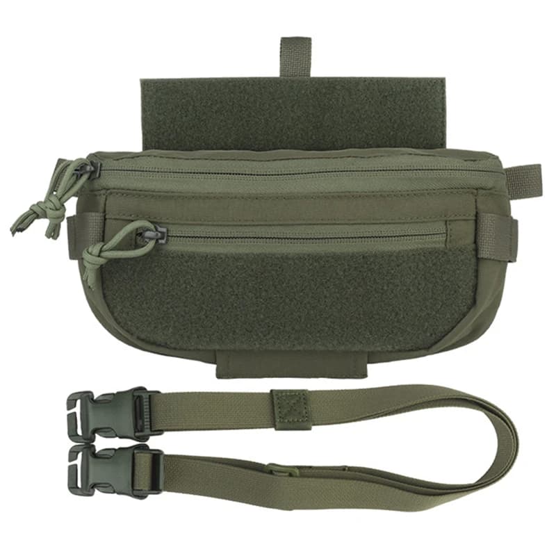 Sac abdominal rapide détachable pour pêche en kayak et équipement de pêcheur nomade