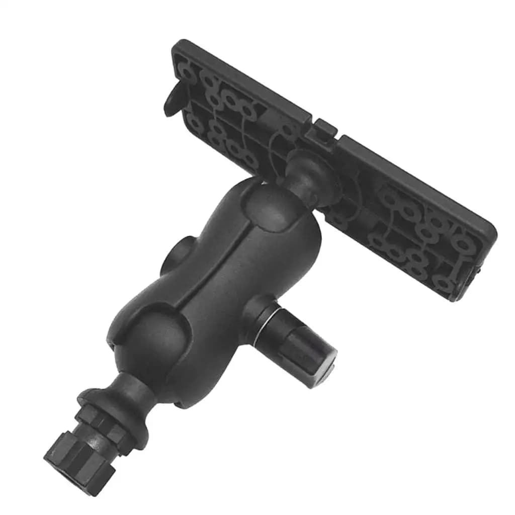Support de fixation pour sondeur de pêche avec rail de montage GPS pour bateau - Noir