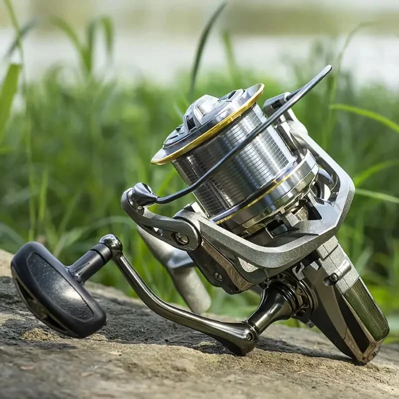 Moulinet de pêche spinning BILLINGS NGK 8000-14000 - Puissant 20kg drag pour mer et eau douce en acier inox