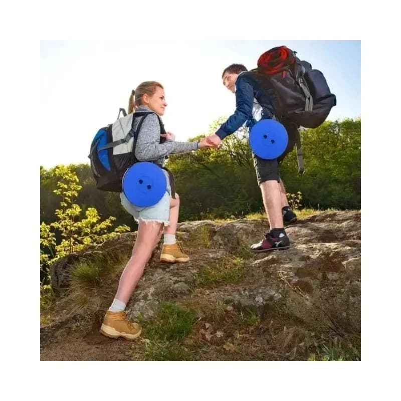 Tabouret pliant télescopique arc-en-ciel - Siège extensible portable pêche camping extérieur