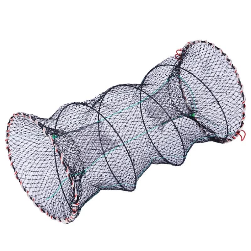 Piège à poissons pliable et télescopique 40x80 cm pour écrevisses crabes et crevettes
