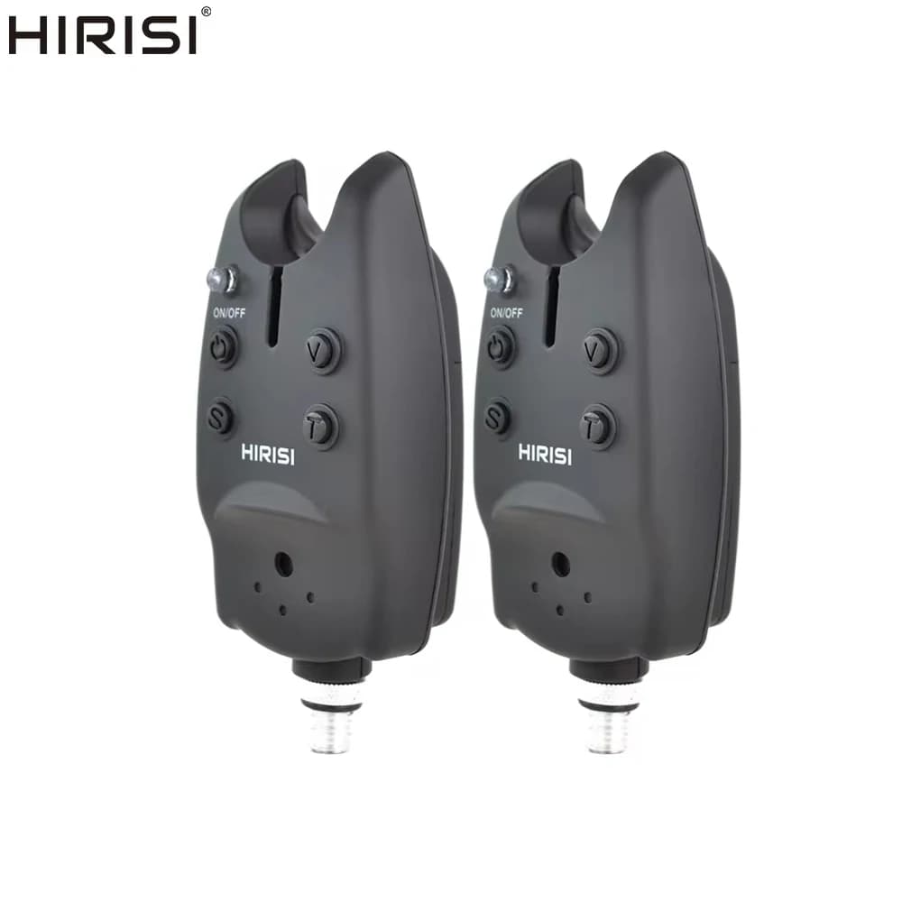 Alarme de touche carpe Hirisi avec LED - Indicateur lumineux pour équipement de pêche