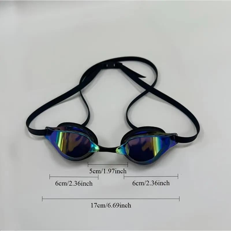 Lunettes de natation adulte anti-buée personnalisables logo étanches silicone sports nautiques
