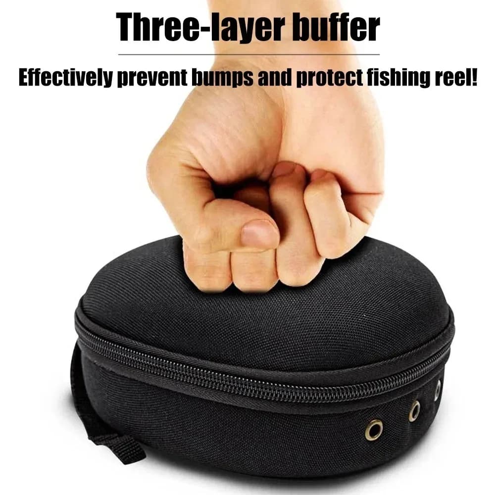Étui de protection EVA portable pour moulinet de pêche - Accessoire pêche universel