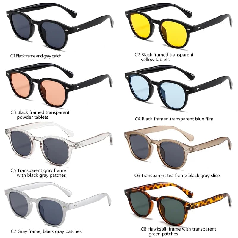 Lunettes de soleil vintage rectangulaires homme et femme luxe - Idée cadeau Noël
