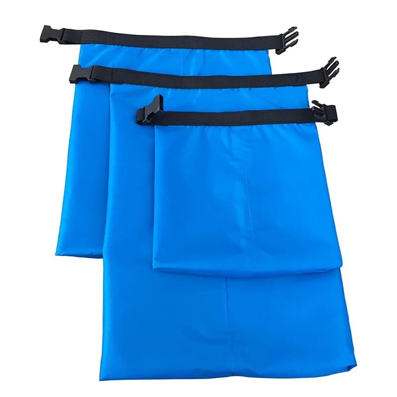 Set 3 sacs étanches multifonctions légers 1.5L 2.5L 3.5L pour dérive randonnée nautique