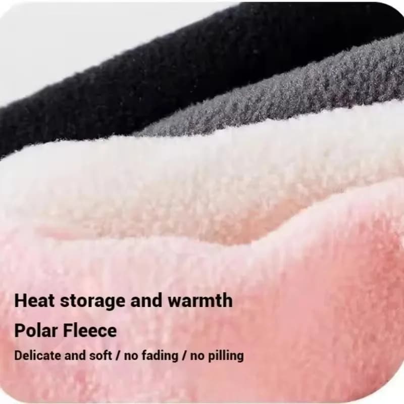 Bonnet hiver avec masque et cache-cou 3-en-1 pêche cyclisme protection froid vent