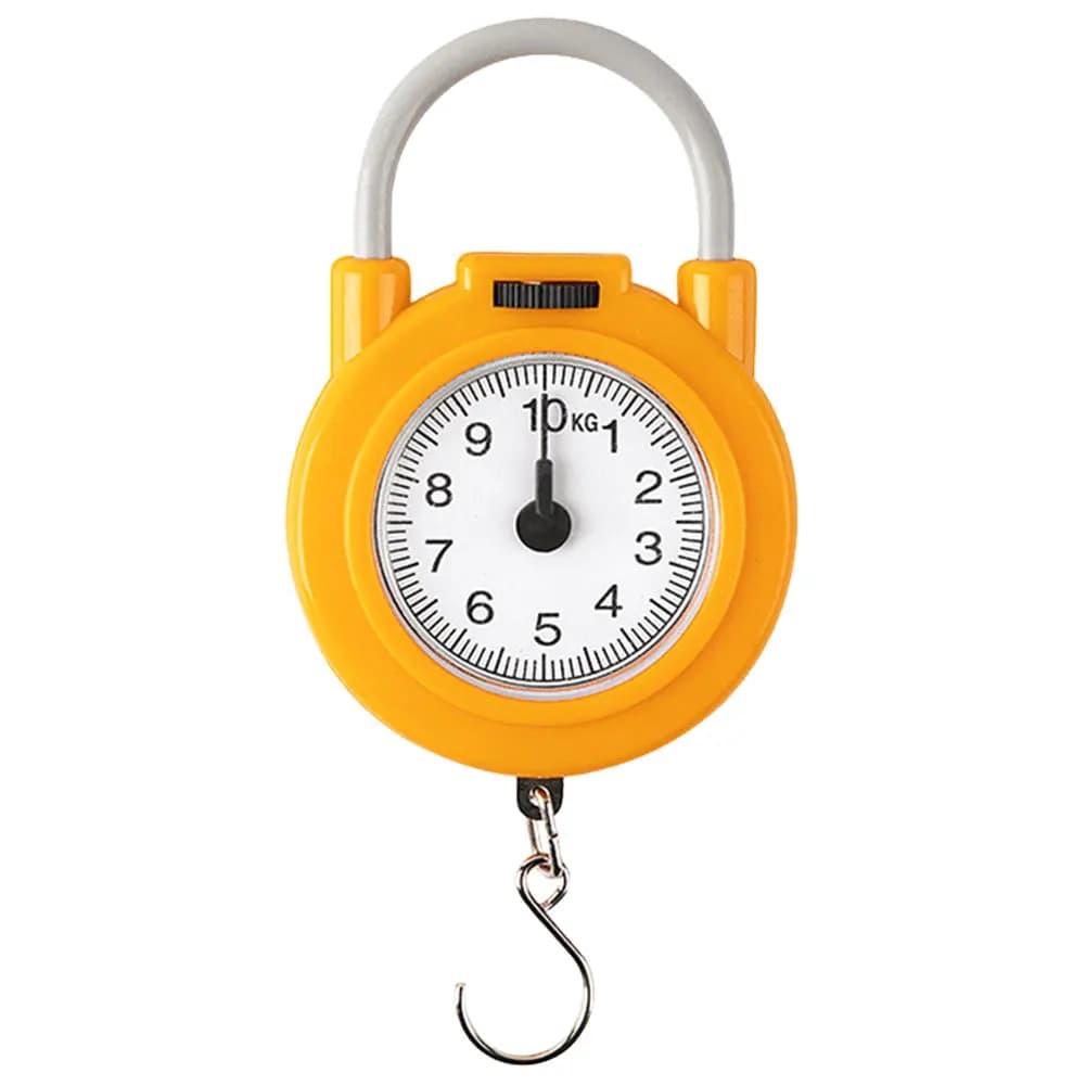 Balance ressort digitale 10kg avec crochet - Balance pêche voyage légère pour bagages et outils pêche extérieur