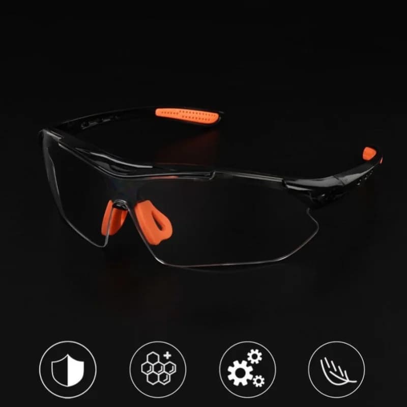 Lunettes de protection anti-sable vent laboratoire pêche sécurité vision claire sans obstruction