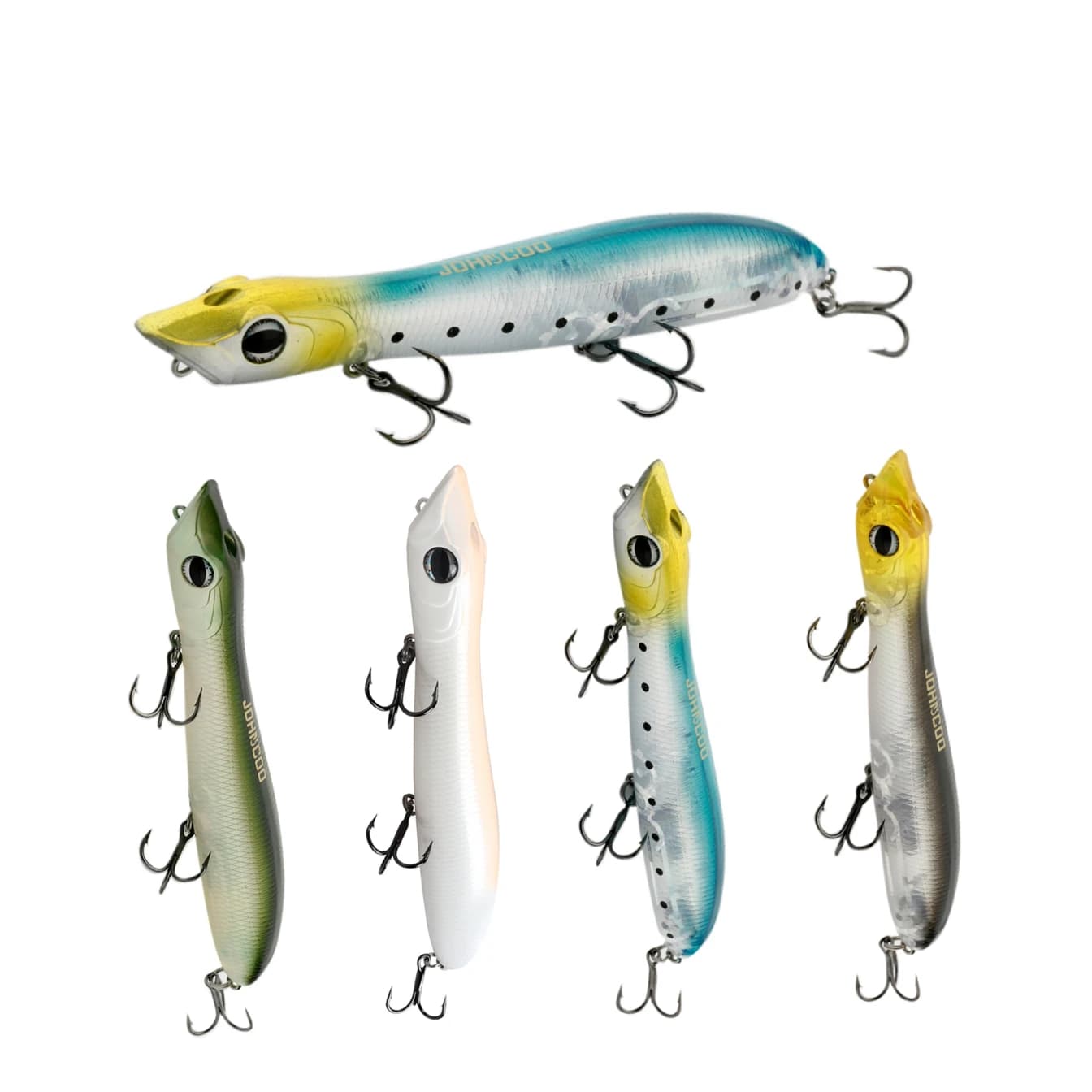 Topwater Popper 12cm 17.5g Walk Dog - Leurre flottant surface pour black bass snakehead