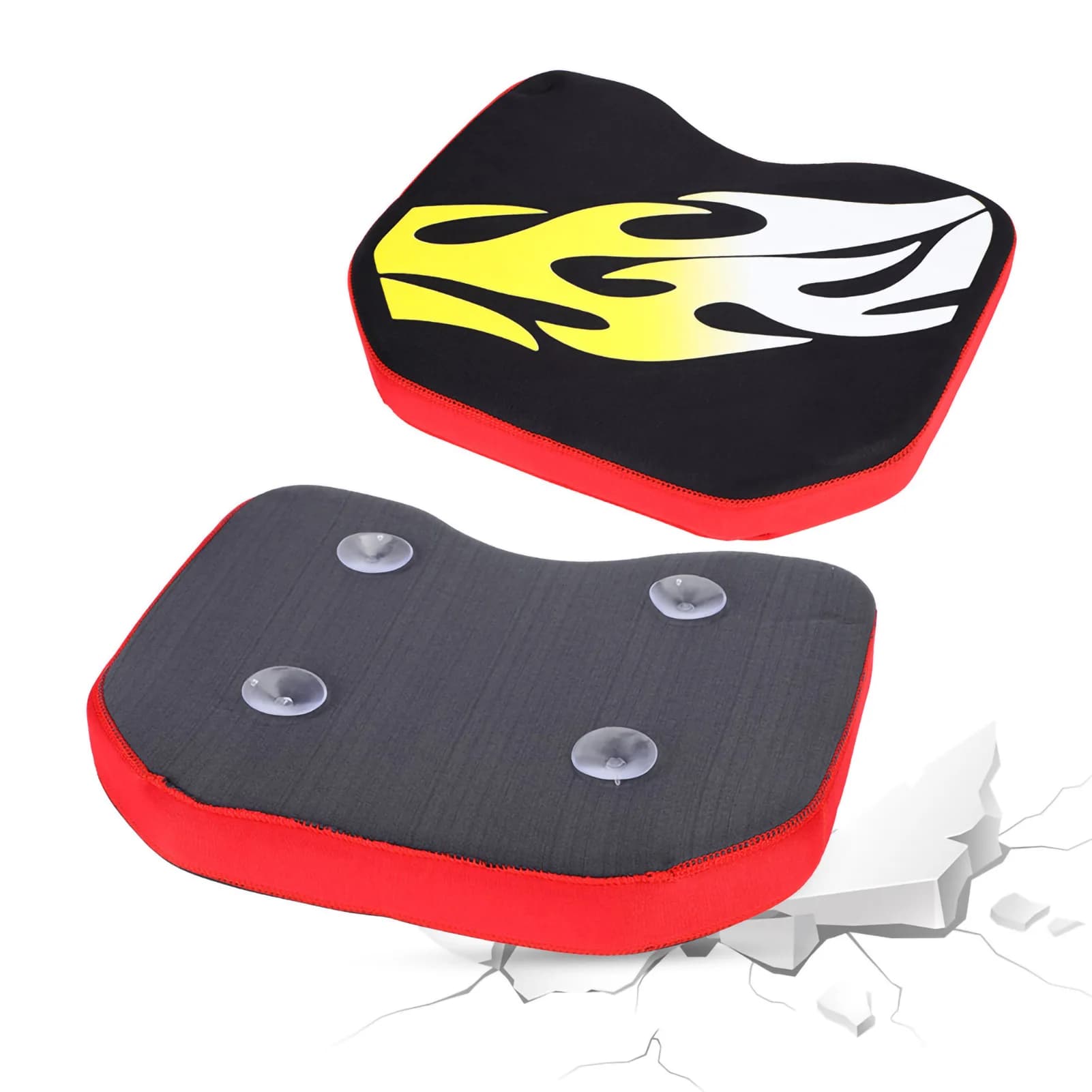Coussin épais kayak pêche avec ventouses antidérapantes pour confort sessions longues