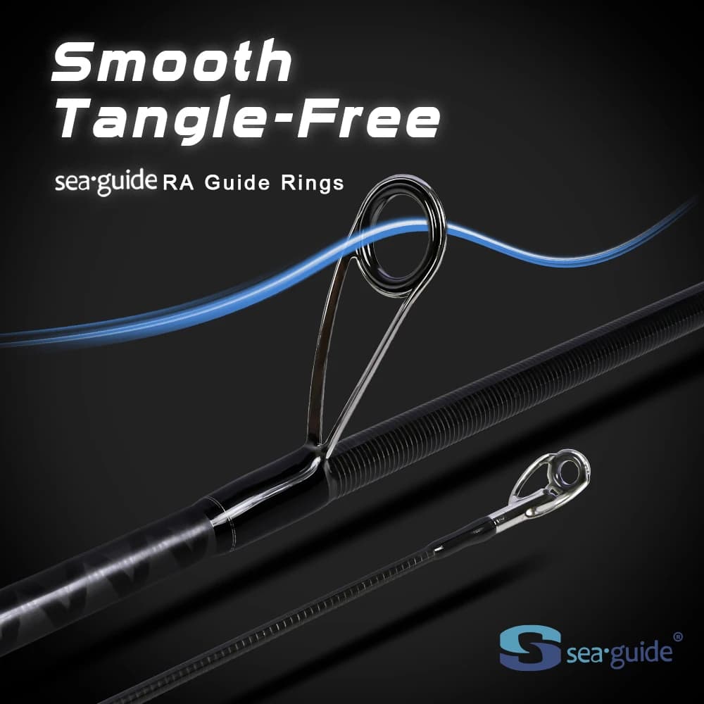 Canne à pêche spinning MIFINE JIG SMART SPIN 2.29m pour bar et carnassiers eau douce/salée 4-18g