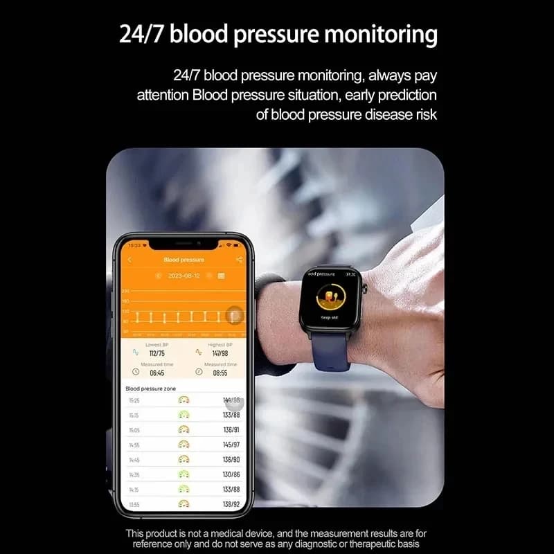 Montre intelligente diagnostic IA 2025 - Analyse lipides, acide urique et cycle féminin pour pêcheuses