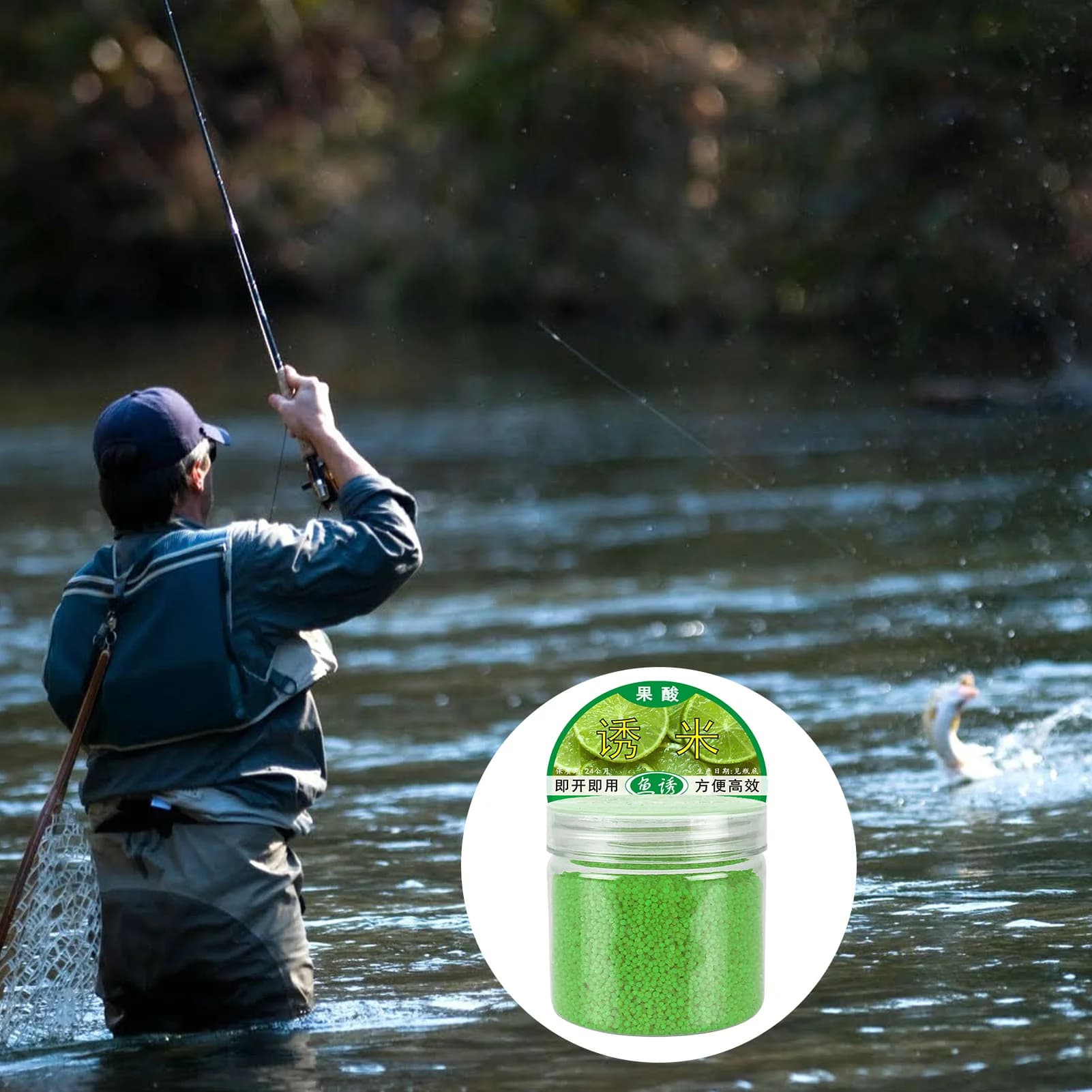 Pellets pour pêche à la carpe - Appâts sans mélange pour tilapia et carpe herbivore - Accessoire nidification