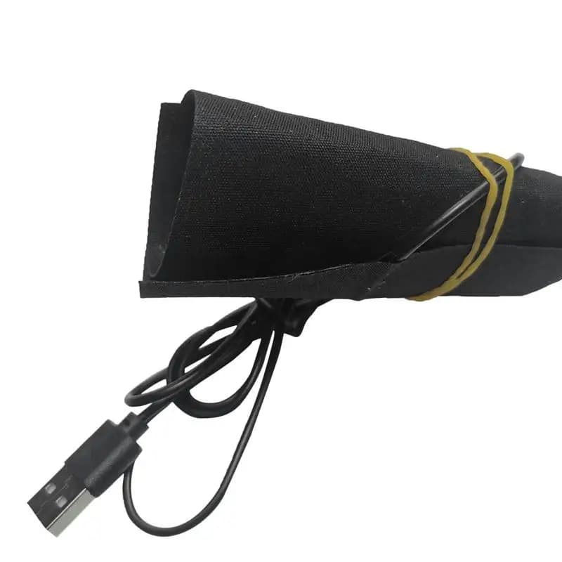 Chauffe-gants USB électrique 5V - Plaque chauffante carbone pour gants d'hiver pêche