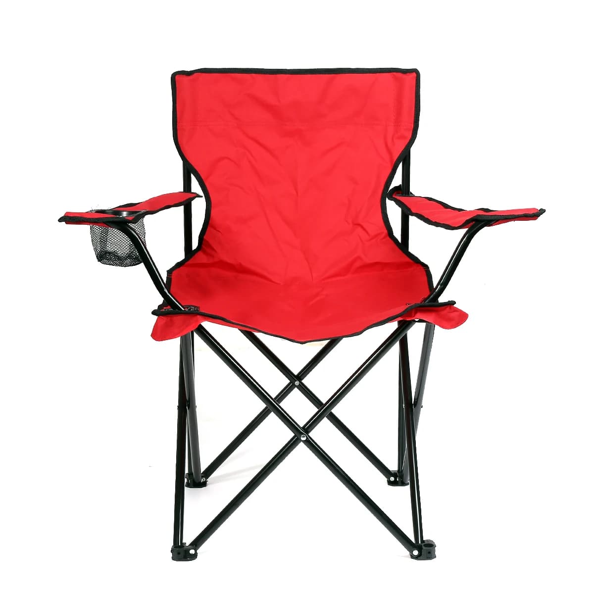 Chaise pliante camping pêche portable 130kg - Siège scène 50x50x80cm rouge bleu vert noir marine